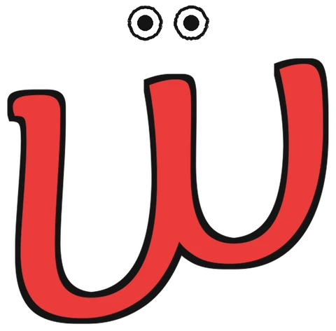 The letter ሠ with a happy face