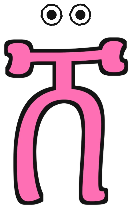 The letter ሸ with a happy face
